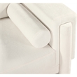 Meridian Furniture Madeline Cream Chenille Fabric Sofa