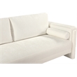 Meridian Furniture Madeline Cream Chenille Fabric Sofa