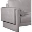 Meridian Furniture Madeline Grey Chenille Fabric Chair