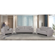 Meridian Furniture Madeline Grey Chenille Fabric Sofa