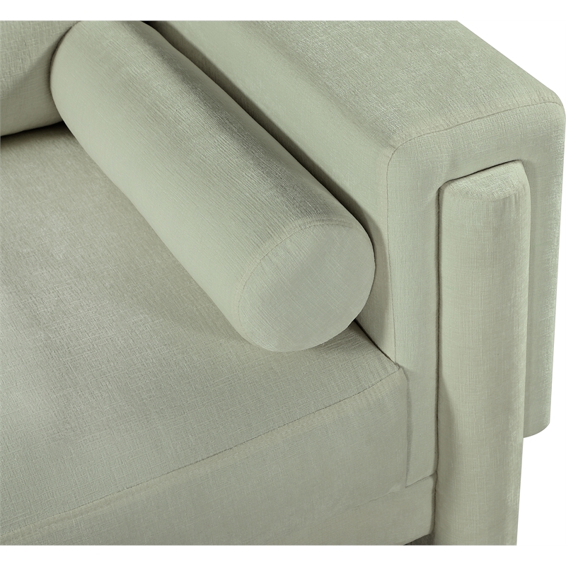 Meridian Furniture Madeline Mint Chenille Fabric Chair