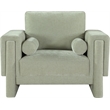 Meridian Furniture Madeline Mint Chenille Fabric Chair