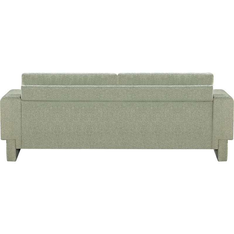 Meridian Furniture Madeline Mint Chenille Fabric Sofa