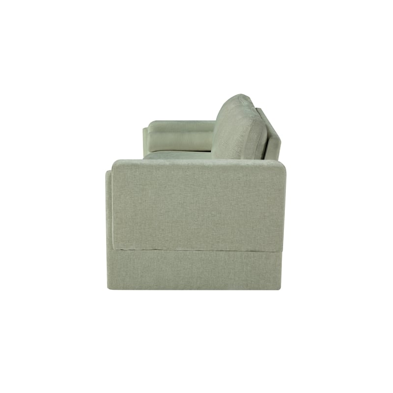 Meridian Furniture Madeline Mint Chenille Fabric Sofa