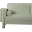 Meridian Furniture Madeline Mint Chenille Fabric Sofa