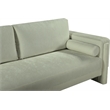Meridian Furniture Madeline Mint Chenille Fabric Sofa