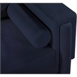 Meridian Furniture Madeline Navy Chenille Fabric Chair
