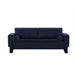 Meridian Furniture Madeline Navy Chenille Fabric Sofa