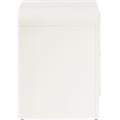 Meridian Furniture Fluted Cream Night Stand