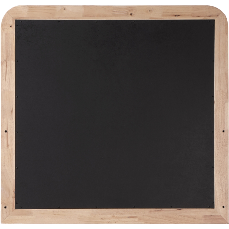 Meridian Furniture Fluted Natural Mirror