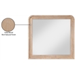 Meridian Furniture Fluted Natural Mirror