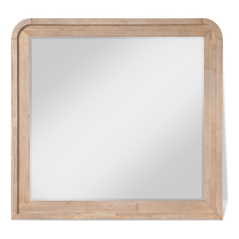 Meridian Furniture Fluted Natural Mirror