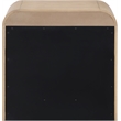 Meridian Furniture Fluted Natural Night Stand