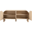 Meridian Furniture Casablanca Oak Wood Veneer Sideboard/Buffet