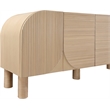 Meridian Furniture Casablanca Oak Wood Veneer Sideboard/Buffet