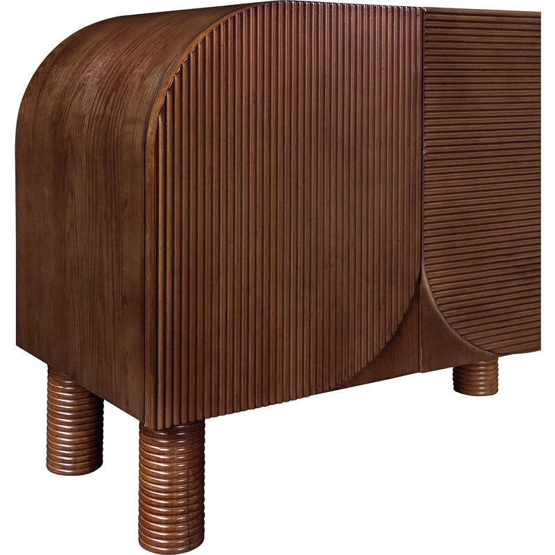 Meridian Furniture Casablanca Walnut Wood Veneer Sideboard/Buffet