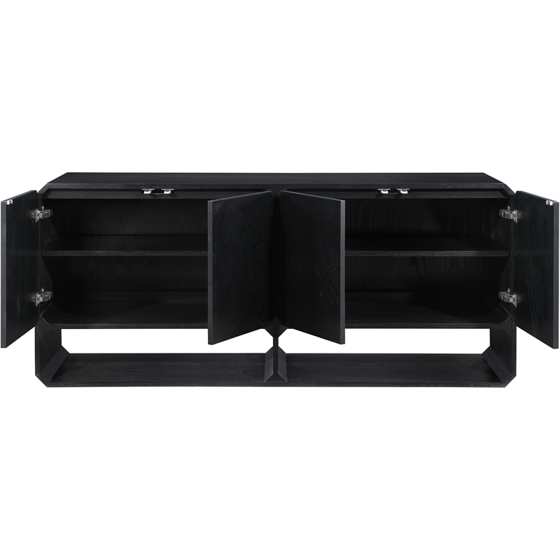 Meridian Furniture Parker Black Sideboard/Buffet