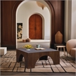 Meridian Furniture Arch Brown Coffee Table