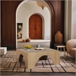 Meridian Furniture Arch Oak Coffee Table