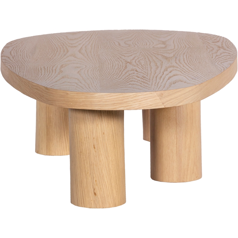 Meridian Furniture Beekman Oak Coffee Table