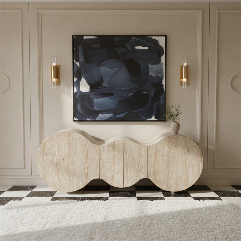 Meridian Furniture Sono Oak Sideboard/Buffet