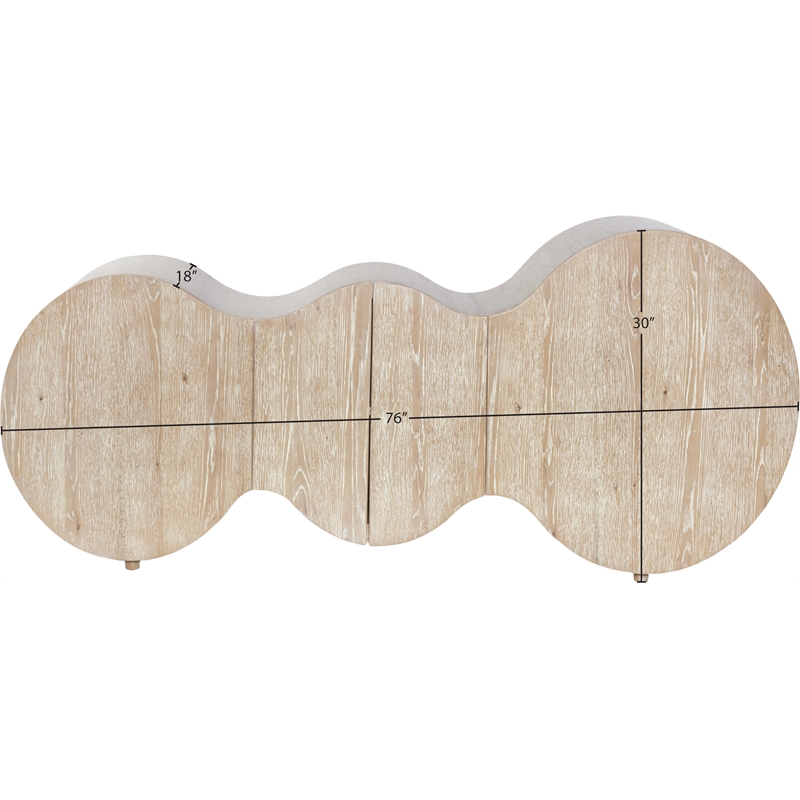 Meridian Furniture Sono Oak Sideboard/Buffet