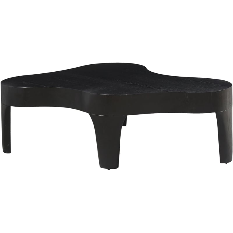 meridian furniture oakley black coffee table