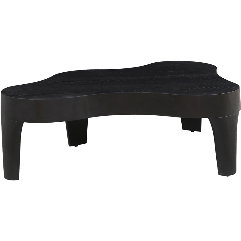 meridian furniture oakley black coffee table