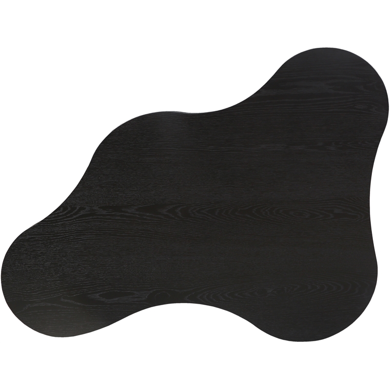 meridian furniture oakley black coffee table