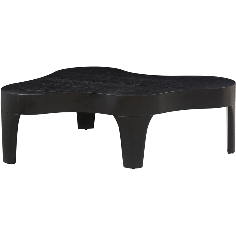 meridian furniture oakley black coffee table
