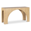 Meridian Furniture Arch Oak Console Table