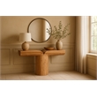 Meridian Furniture Tee Oak Console Table