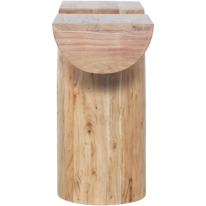 Meridian Furniture Tee Oak Console Table