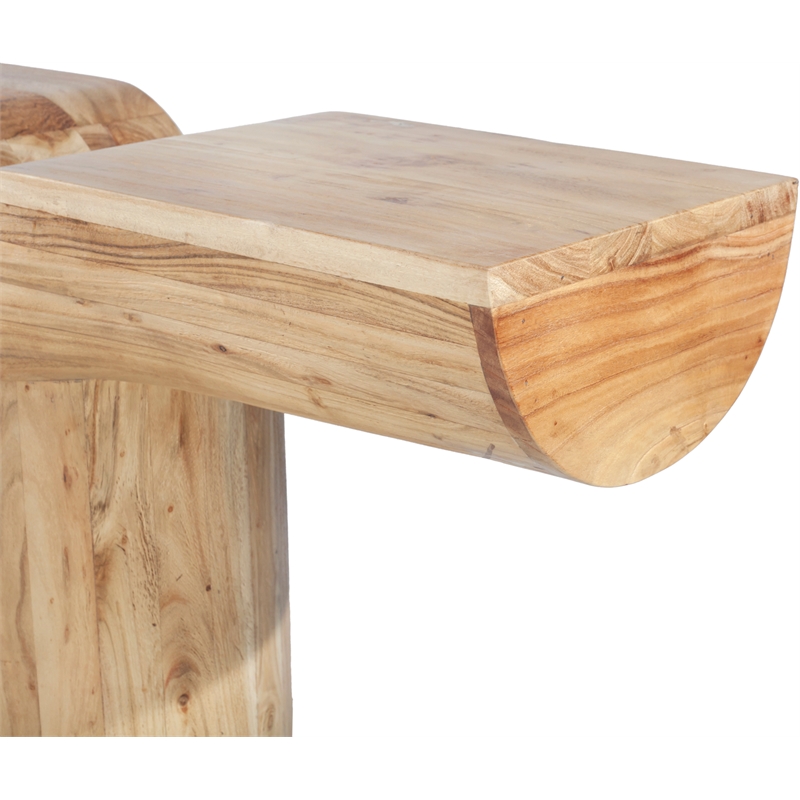 Meridian Furniture Tee Oak Console Table