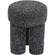 Meridian Furniture Larson Black Fabric Ottoman/Stool