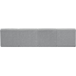 Meridian Furniture Ollie Grey Boucle Fabric Modular Sofa
