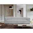 Meridian Furniture Ollie Grey Boucle Fabric Modular Sofa