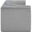 Meridian Furniture Ollie Grey Boucle Fabric Modular Sofa