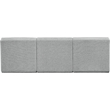 Meridian Furniture Ollie Grey Boucle Fabric Modular Sofa