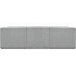 Meridian Furniture Ollie Grey Boucle Fabric Modular Sofa