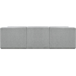 Meridian Furniture Ollie Grey Boucle Fabric Modular Sectional