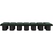 Meridian Furniture Pavilion Green Boucle Fabric Bench