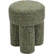 Meridian Furniture Larson Green Fabric Ottoman/Stool