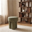 Meridian Furniture Larson Green Fabric Ottoman/Stool