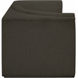Meridian Furniture Ollie Brown Boucle Fabric Modular Sofa