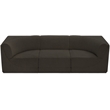 Meridian Furniture Ollie Brown Boucle Fabric Modular Sofa