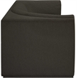 Meridian Furniture Ollie Brown Boucle Fabric Modular Sofa