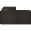 Meridian Furniture Ollie Brown Boucle Fabric Modular Sectional