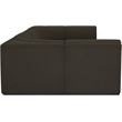 Meridian Furniture Ollie Brown Boucle Fabric Modular Sectional