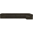 Meridian Furniture Ollie Brown Boucle Fabric Modular Sectional